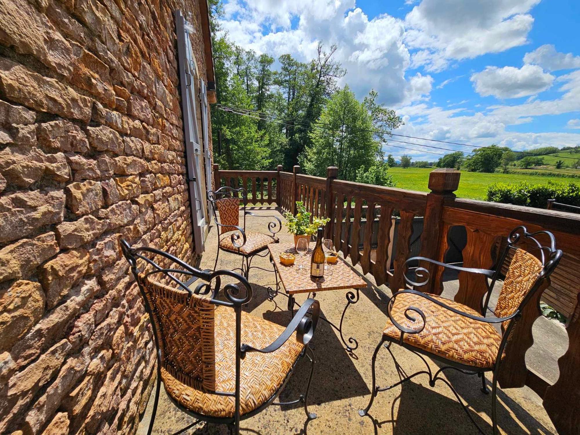 Bed and Breakfast Le Moulin De Chazelle Cormatin Екстер'єр фото